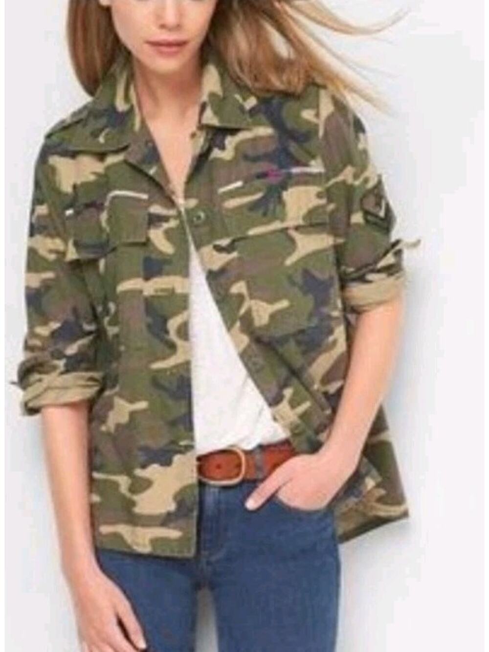 Gap Camo Jacket Limited Edition Large New With Tags $98